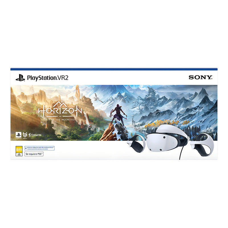 Casco Y Control Sony Playstation Vr2 Horizon Call Mountain Color Blanco