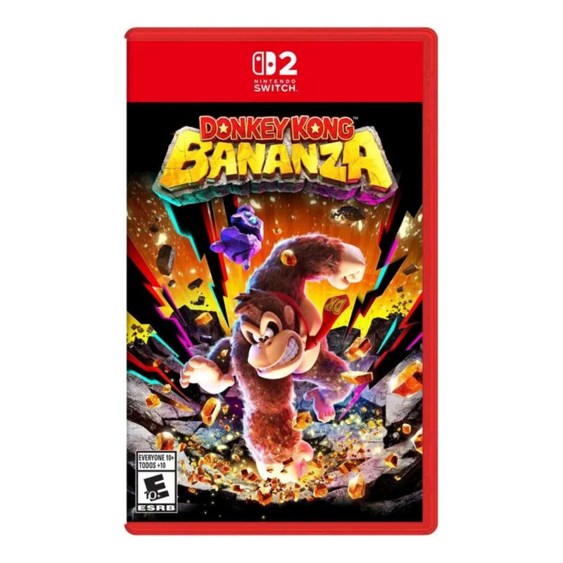 Consola Nintendo Switch 2 + Donkey Kong Bananza Fisico - Negro