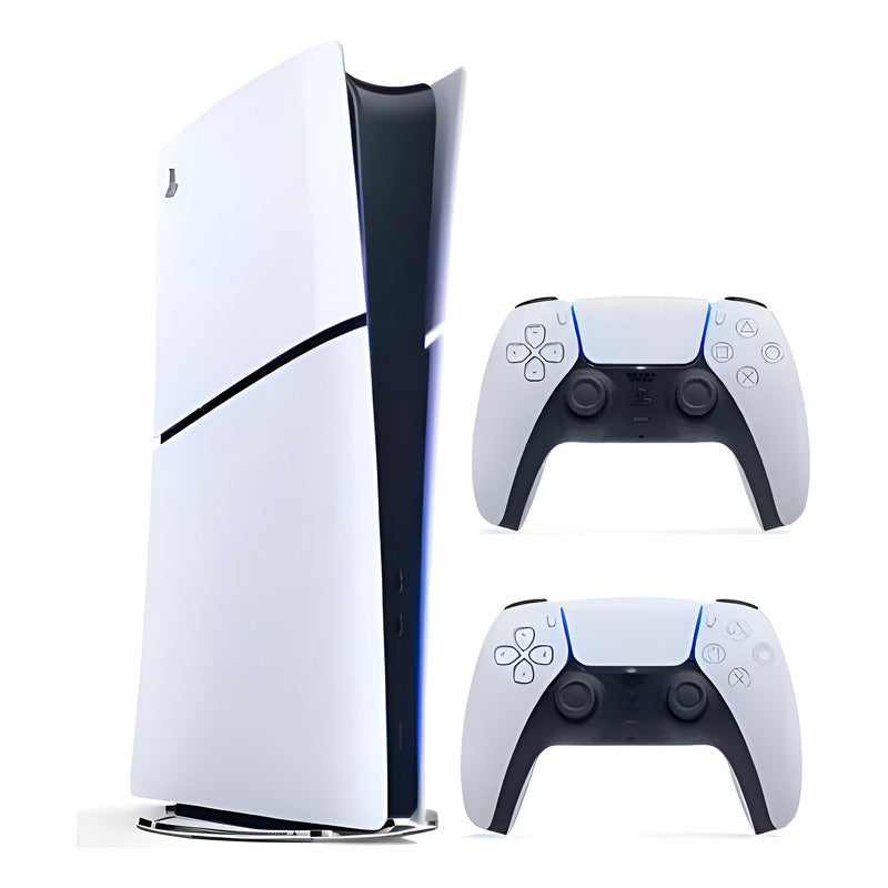 Sony Playstation 5 Slim 1tb Digital + Control Adicional Blanco