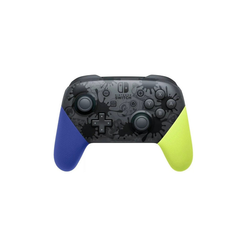 Control Inalambrico Pro Splatoon 3 Edition Nintendo Switch Color Negro