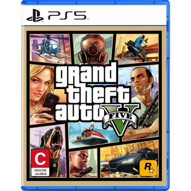 Gta V Grand Theft Auto V Playstation 5 Fisico Nuevo Sellado