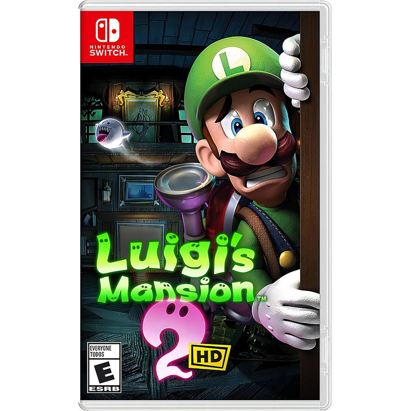 Luigi's Mansion 2 Hd Nintendo Switch Juego Físico Multijugador Online