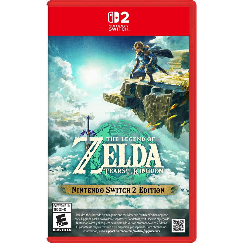 Video Juego Nintendo Switch 2 Zelda Tears Of The Kingdom