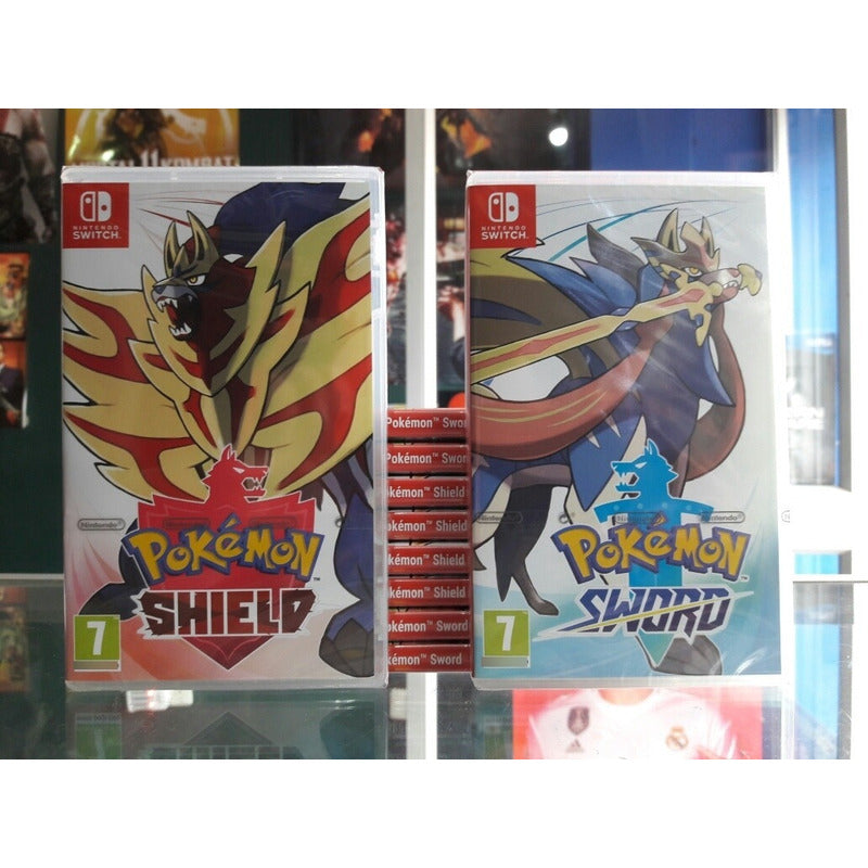 Pokemon Espada O Escudo Nintendo Switch Nuevo Sellado