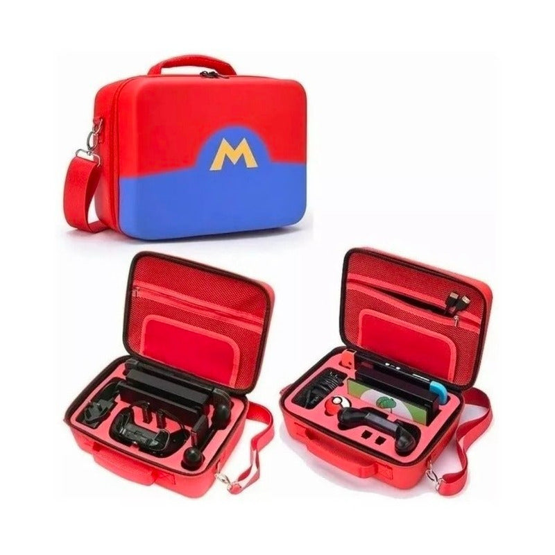 Maletín De Viaje Para Switch Mario Entrega Inmediata