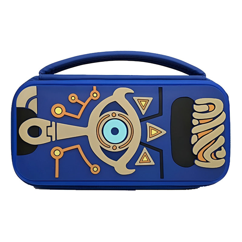 Estuche Nintendo Switch Zelda Azul . Rigido