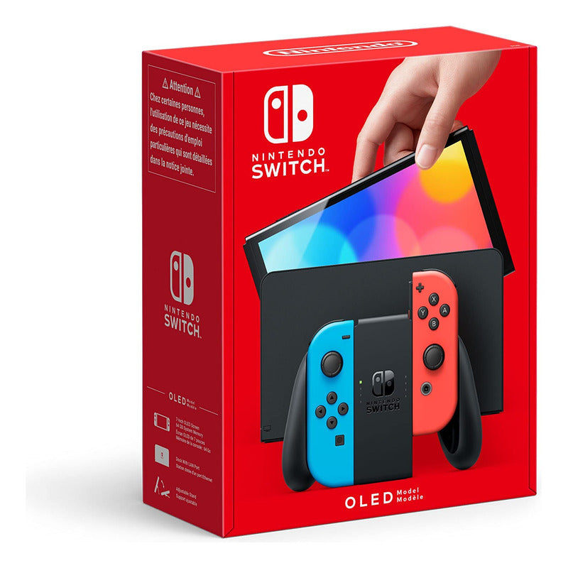 Nintendo Switch Oled 64gb Blanca + Obsequio Envio Inmediato
