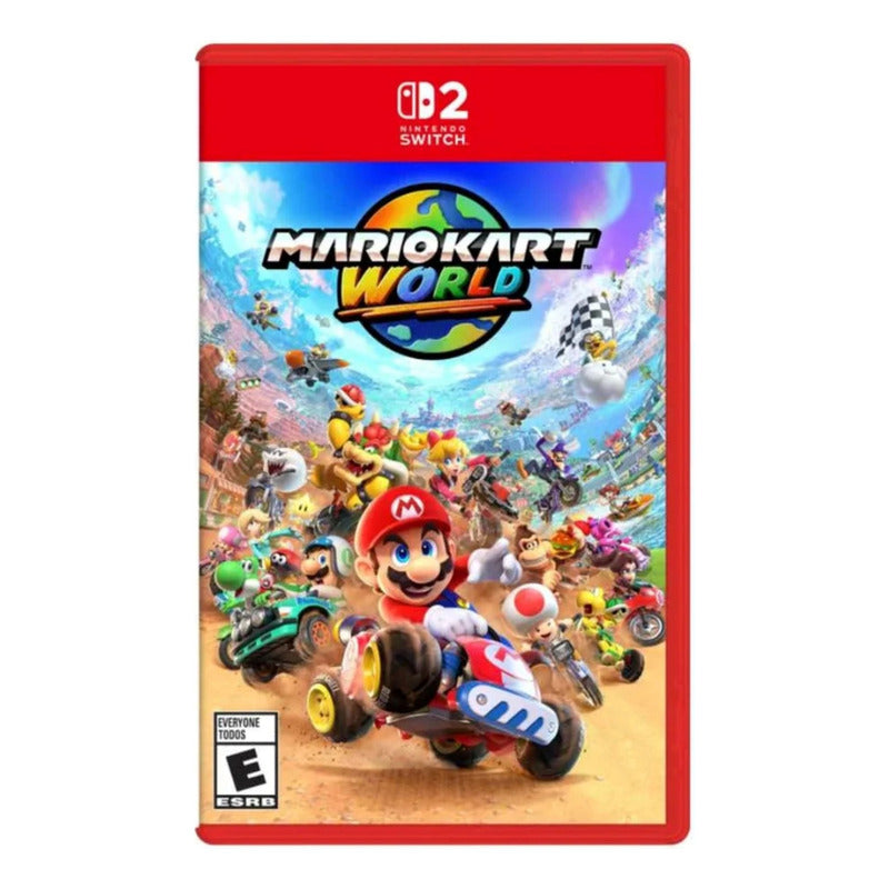 Consola Nintendo Switch 2 + Mario Kart World Fisico Negro