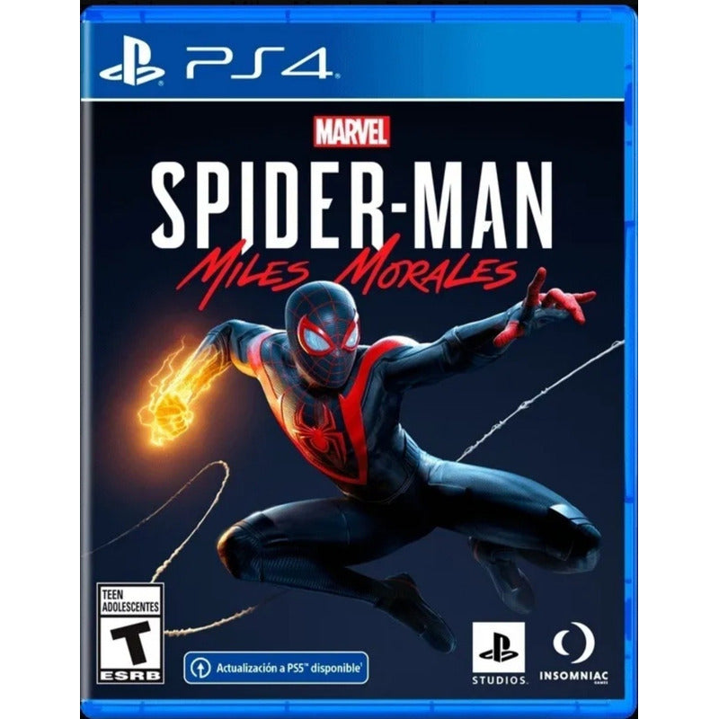 Spiderman Miles Morales Nuevo Sellado Play 4 Y Play 5 Fisico