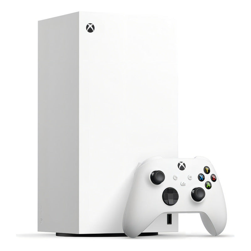 Consola Xbox Series X Edición Digital 1tb Ssd Robot White Blanco